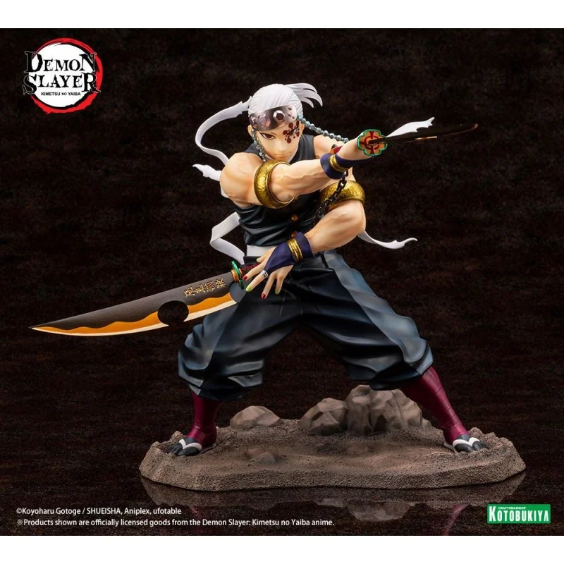 Demon Slayer: Kimetsu no Yaiba statuette PVC ARTFXJ 1/8 Tengen Uzui Bonus Edition 23 cm