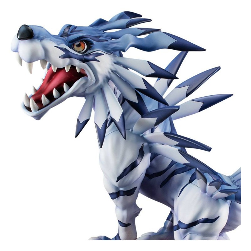 Digimon Adventure G.E.M. Precious Series statuette PVC Garurumon Battle Ver. 28 cm