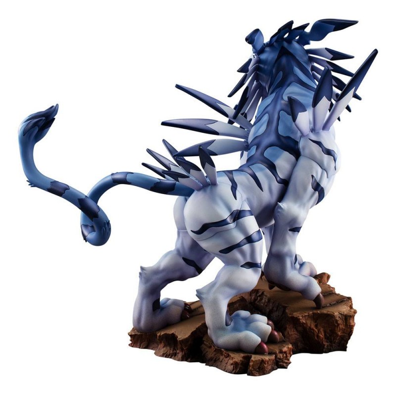 Digimon Adventure G.E.M. Precious Series statuette PVC Garurumon Battle Ver. 28 cm