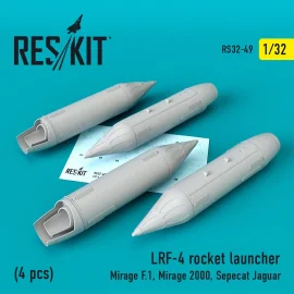 Lance-roquettes LRF-4 (4 pièces) (Dassault Mirage F.1, Dassault Mirage 2000, Sepecat Jaguar) (conçu pour être utilisé avec les k