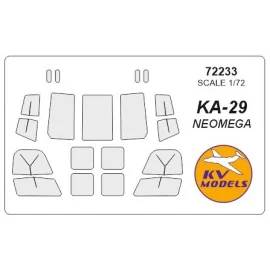 Kamov Ka-29 (conçu pour être utilisé avec la verrière NeOmega lorsqu'il est utilisé sur les kits ZVEZDA ZVE7221 et REVELL RV4493