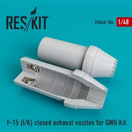 Échappement fermé McDonnell F-15I Eagle (F-15K) conçu pour être utilisé avec les kits Great Wall Hobby)