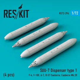 SUU-7 Distributeur type 1 (4 pièces) (McDonnell F-4, F-100, A-7, B-57 Canberra, Canberra Mk.20)