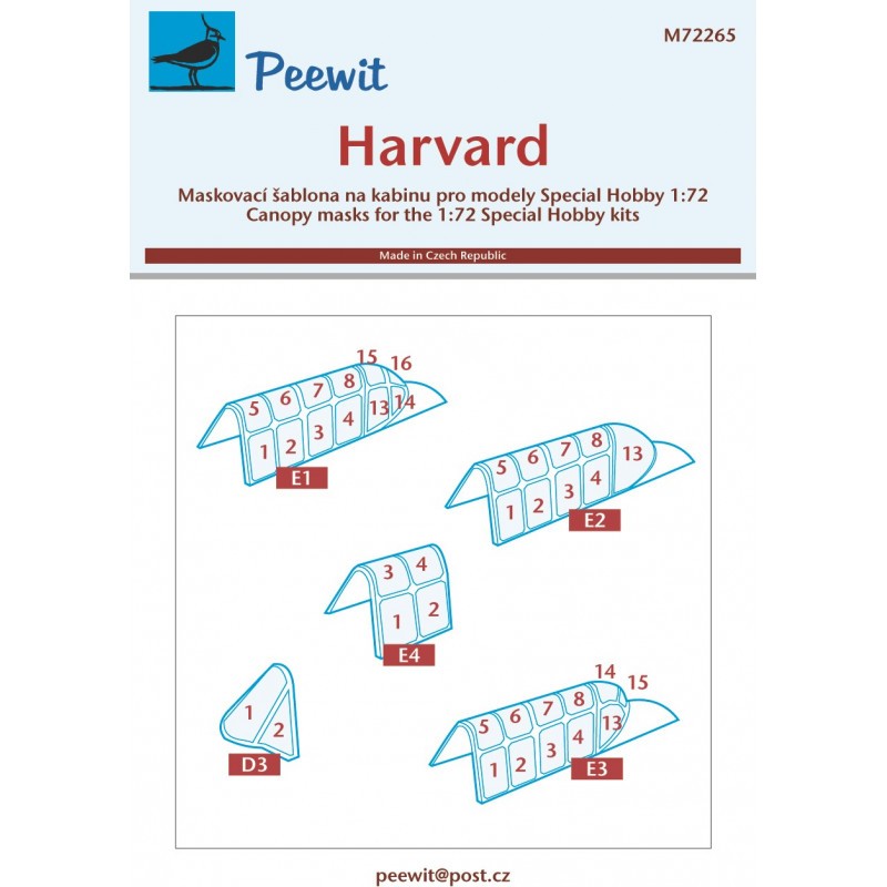 North-American Harvard Mk.II/III/IV (conçu pour être utilisé avec le kit Special Hobby)