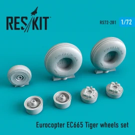 Jeu de roues Eurocopter EC665 Tiger UHT (conçues pour être utilisées avec les kits Hobby Boss)