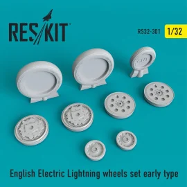 Jeu de roues Lightning BAC/EE de type ancien (conçu pour être utilisé avec le kit Trumpeter)