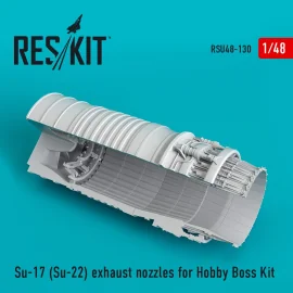 Buses d'échappement Sukhoi Su-17 (Su-22) (conçues pour être utilisées avec les kits Hobby Boss)