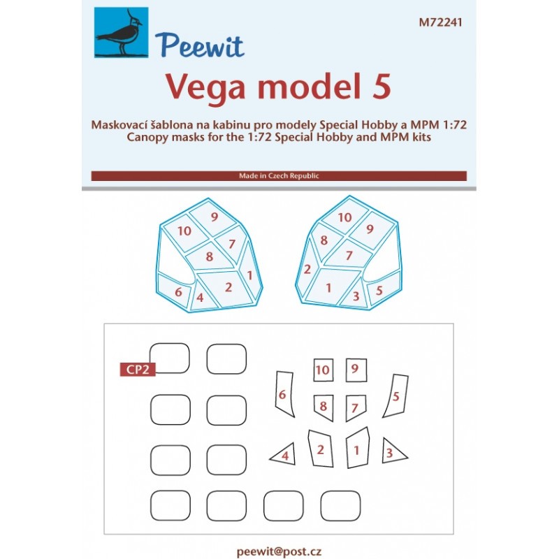 Lockheed Vega modèle 5 (conçu pour être utilisé avec les kits MPM et Special Hobby)