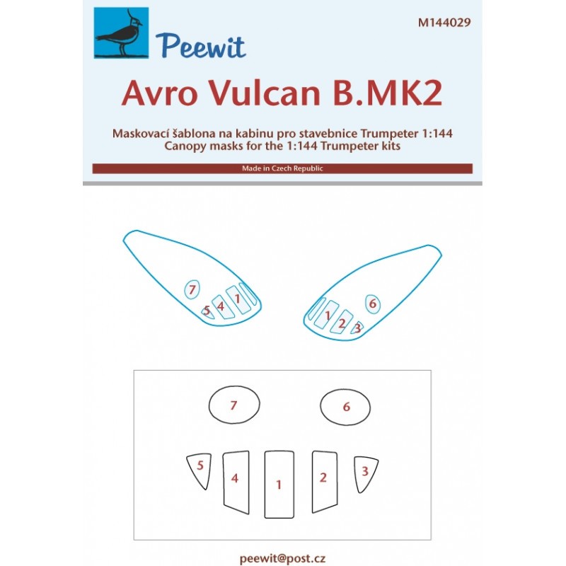 Avro Vulcan B.2 (conçu pour être utilisé avec les kits Trumpeter)