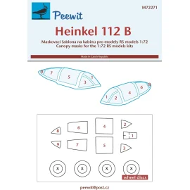 Heinkel He-112B (conçu pour être utilisé avec les kits RS Models)