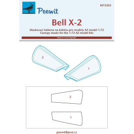 Bell X-2 (conçu pour être utilisé avec les kits de modèles AZ)