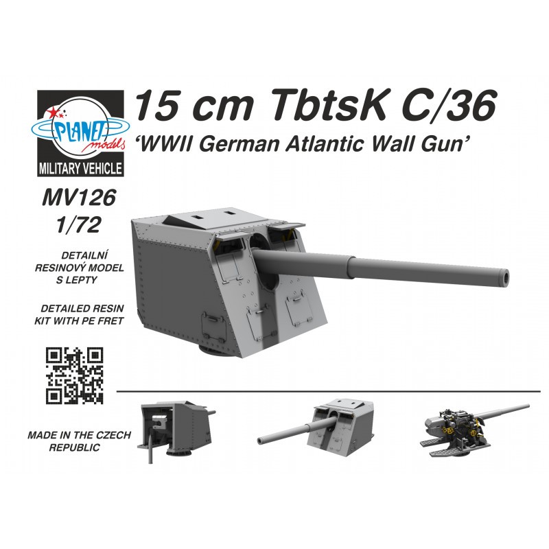 15 cm TbtsK C/36 'WWII German Atlantic Wall Gun'