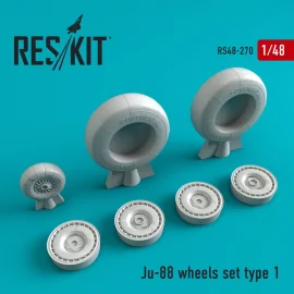 Jeu de roues Junkers Ju-88 type 1