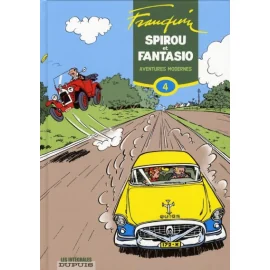 Spirou et Fantasio - intégrale tome 4 - aventures modernes (1954-1956)