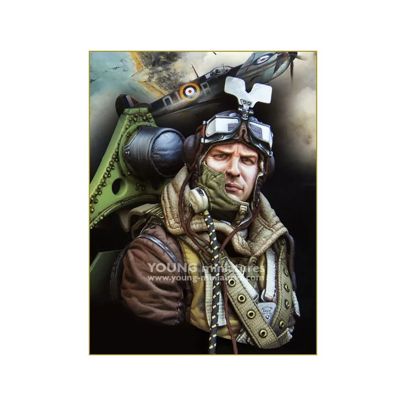 PILOTE DE SPITFIRE MK I DE LA RAF DE LA SECONDE GUERRE MONDIALE