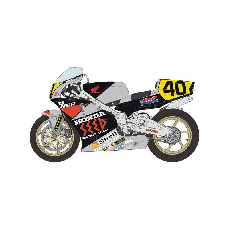 Décalcomanie HONDA NSR 500 SEED 1989