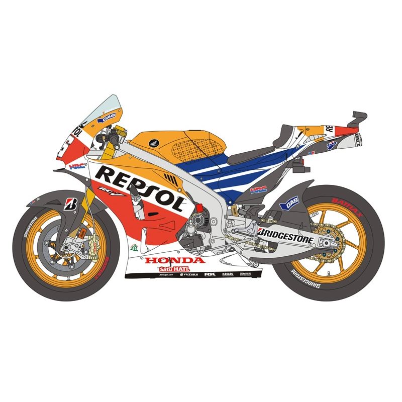 Décalcomanie HONDA RC213V PEDROSA