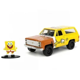 CHEVROLET K5 BLAZER 1980 "BOB L'EPONGE" AVEC FIGURINE BOB L'EPONGE