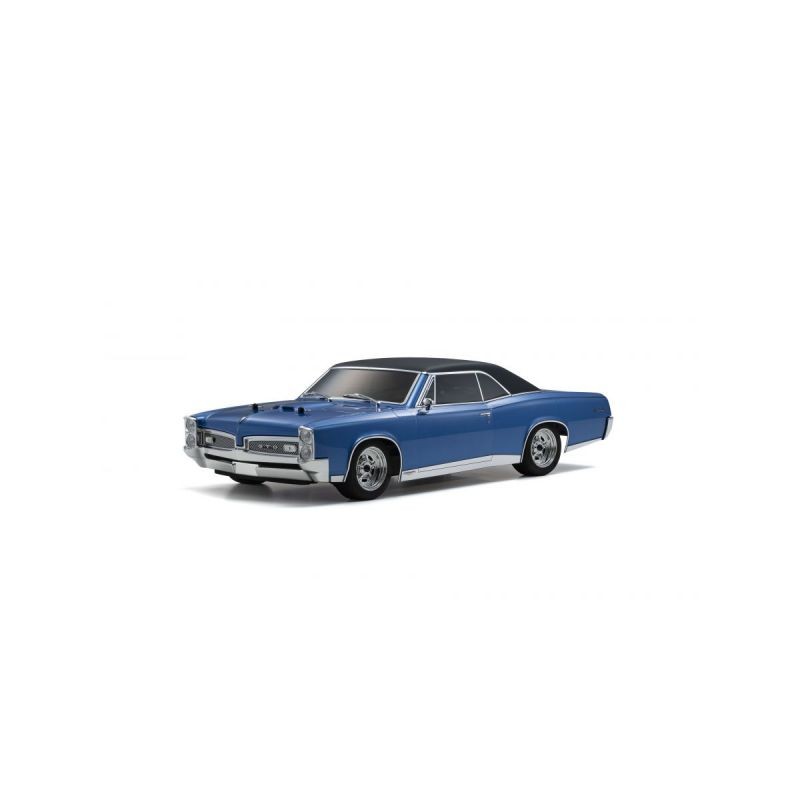 Voiture de drift rc Kyosho Fazer MK2 (L) Pontiac GTO 1967 Tyrol Blue 1:10 Readyset