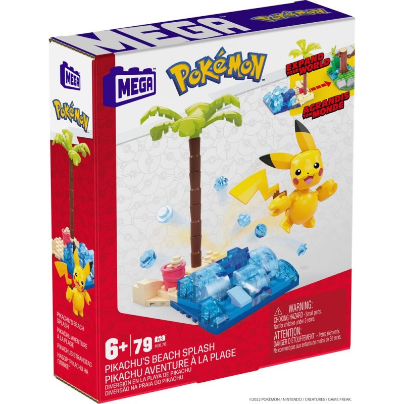 Mattel Pokémon jeu de construction Mega Construx Pikachu