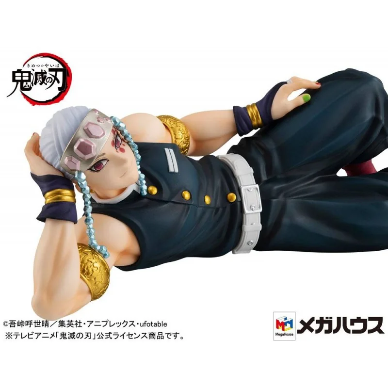 Demon Slayer Kimetsu no Yaiba statuette PVC G.E.M. Uzui-san Palm Size 19 cm