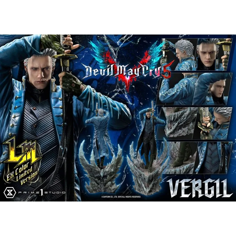 Devil May Cry 5 statuette 1/4 Vergil Exclusive Version 77 cm