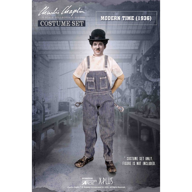 Charlie Chaplin My Favourite Movie pack accessoires 1/6 Costume B (Worker)