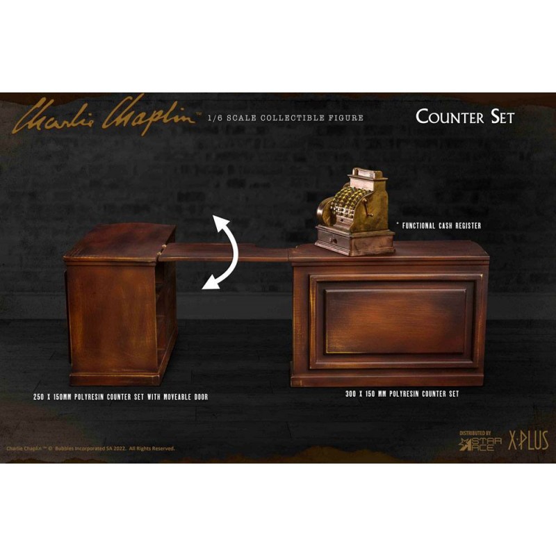 Charlie Chaplin My Favourite Movie pack accessoires 1/6 Counter Set