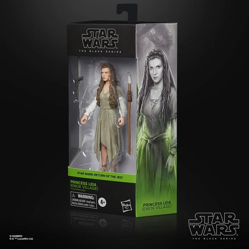 Star Wars Episode VI Black Series figurine 2022 Princess Leia (Ewok Village) 15 cm