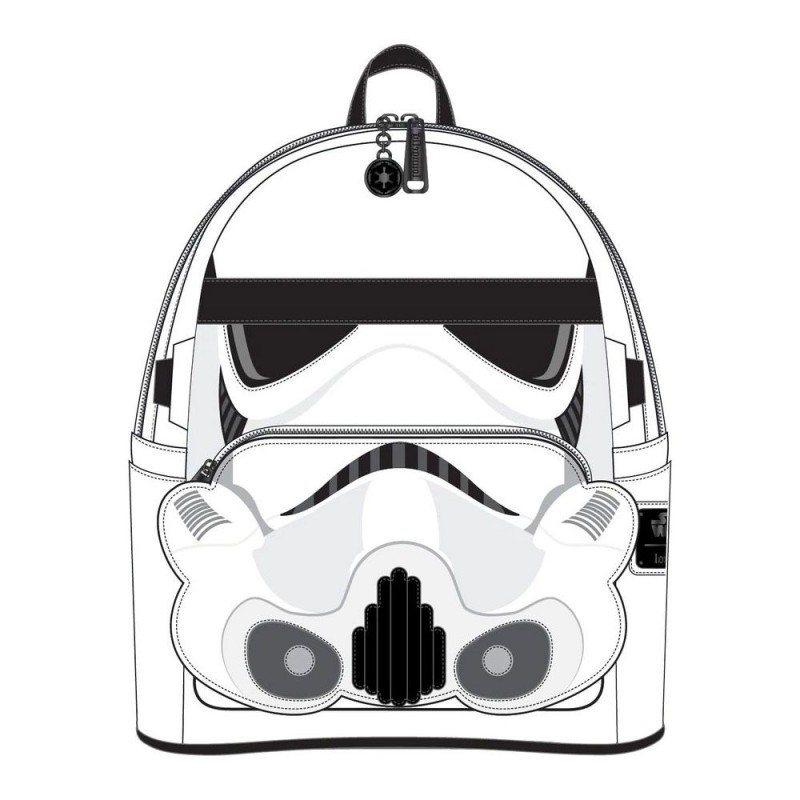 SW Star Wars Loungefly Mini Sac à dos Stormtrooper Lenticular