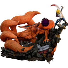 Naruto Shippuden statuette 1/8 Battle of Destiny Namikaze Minato vs Kurama 59 cm