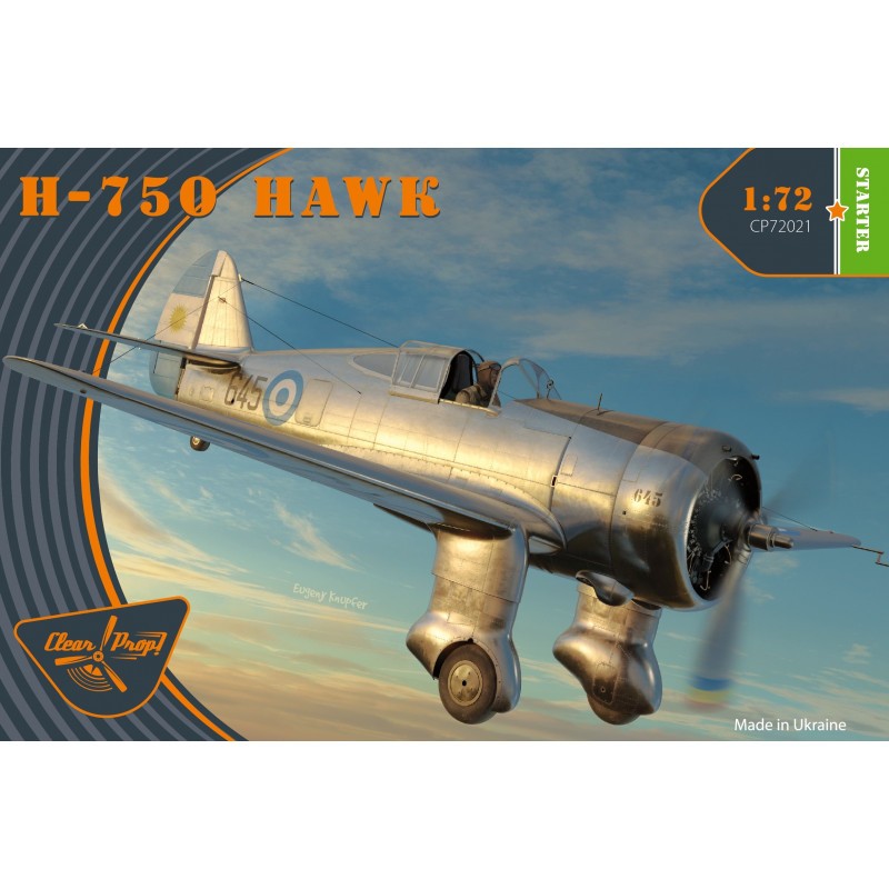 Curtiss-Hawk H-75M/N/O Décals Argentine avec train de roulement fixe