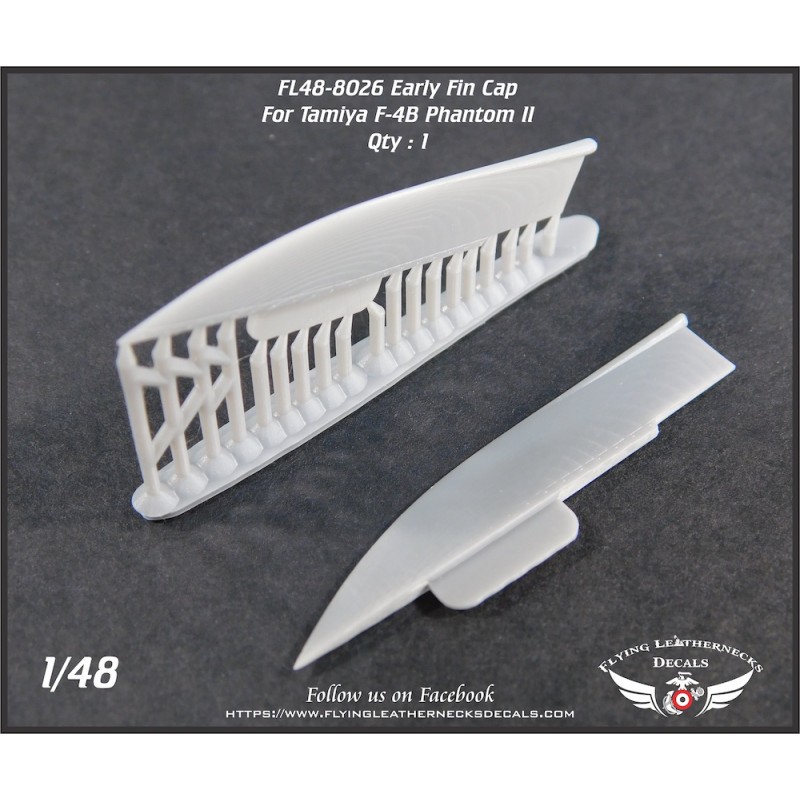 McDonnell F-4B Phantom Early Fin Cap (conçu pour être utilisé avec les kits Tamiya)