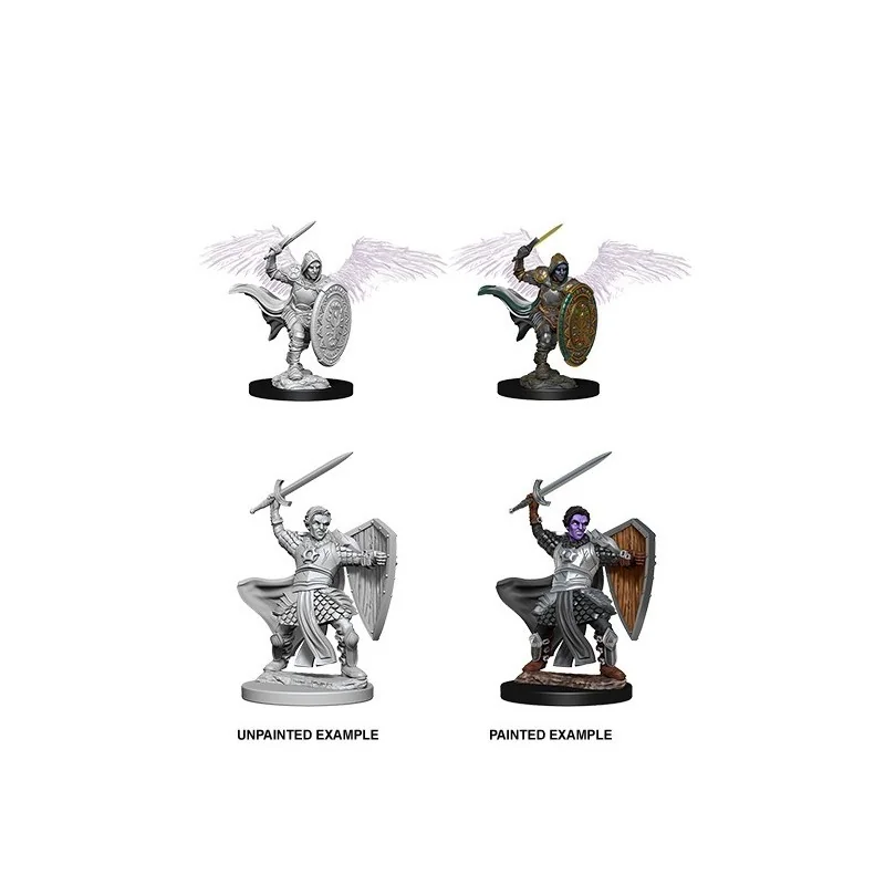 Donjons et Dragons : Les Merveilleuses Miniatures de Nolzur - Paladin Masculin Aasimar