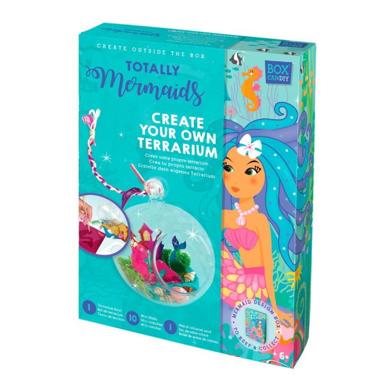 Box Candiy: Totally Mermaids - CRÉEZ VOTRE PROPRE TERRARIUM