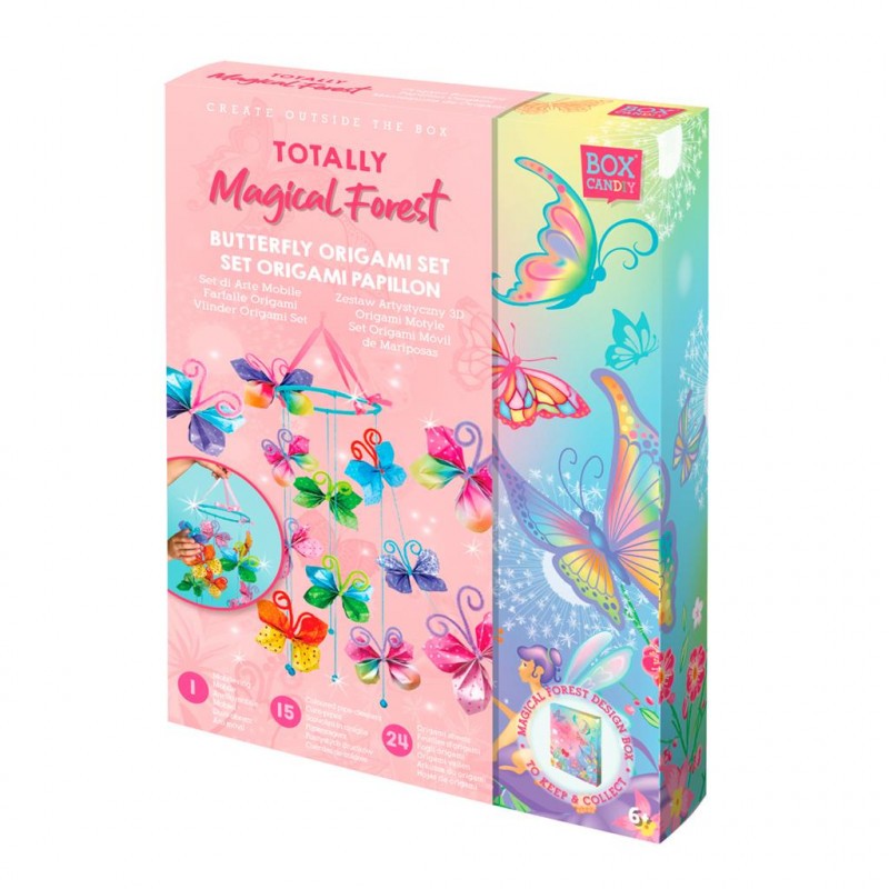 Box Candiy: Totally Magical Forest - SET ORIGAMI PAPILLON