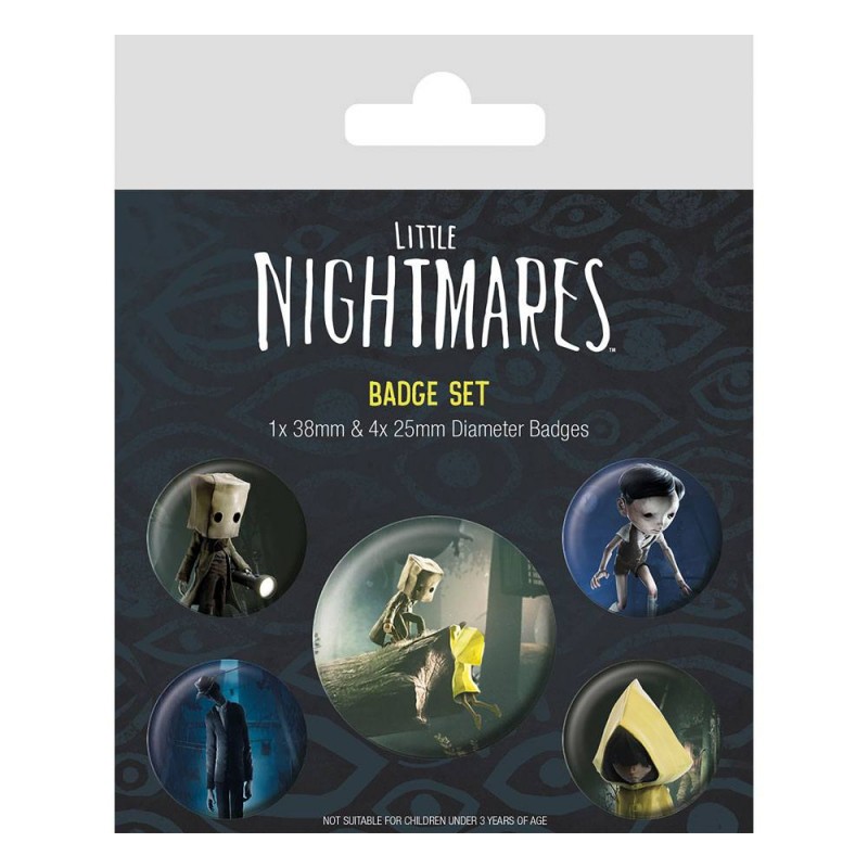 Little Nightmares pack 5 badges Little Nightmares II