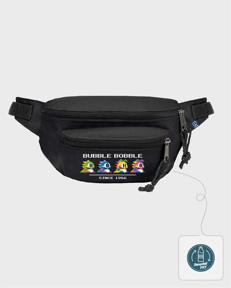 Bubble Bobble ceinture avec sac Pixel Dragons