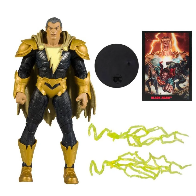 DC Comics figurine et comic book Black Adam 18 cm