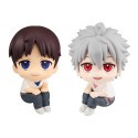 Evangelion: 3.0+1.0 Thrice Upon a Time statuettes PVC Look Up Shinji Ikari & Kaworu Nagisa Limited Ver. 11 cm