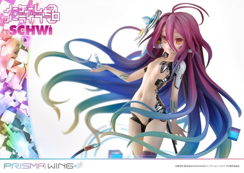 No Game No Life statuette PVC 1/7 Prisma Wing Schwi 26 cm