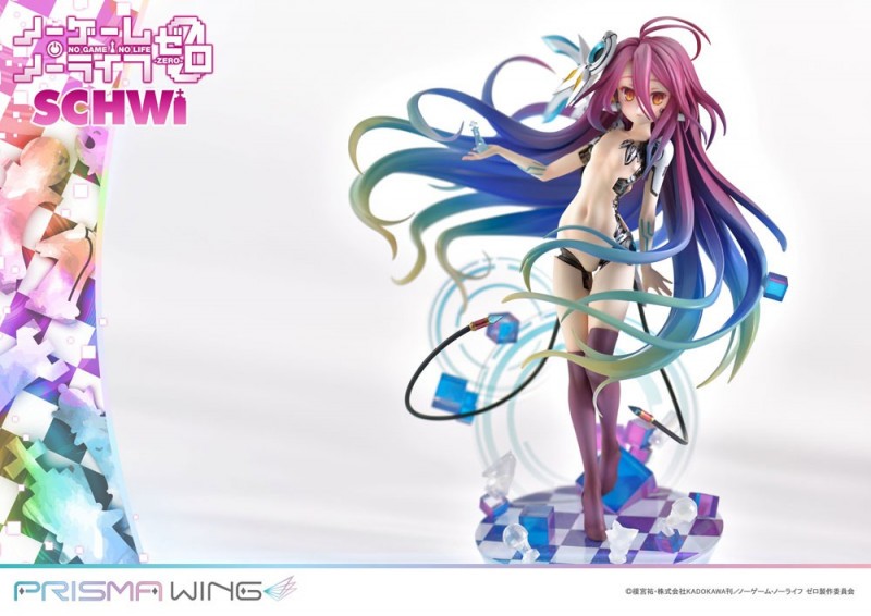 No Game No Life statuette PVC 1/7 Prisma Wing Schwi 26 cm