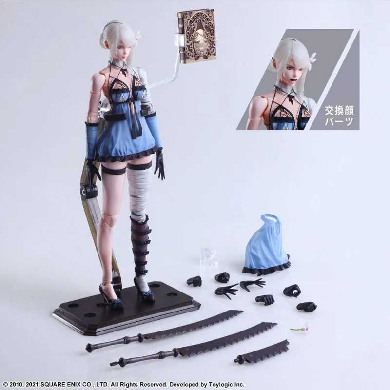 Nier Replicant ver.1.22474487139... Play Arts Kai figurine Kainé 26 cm