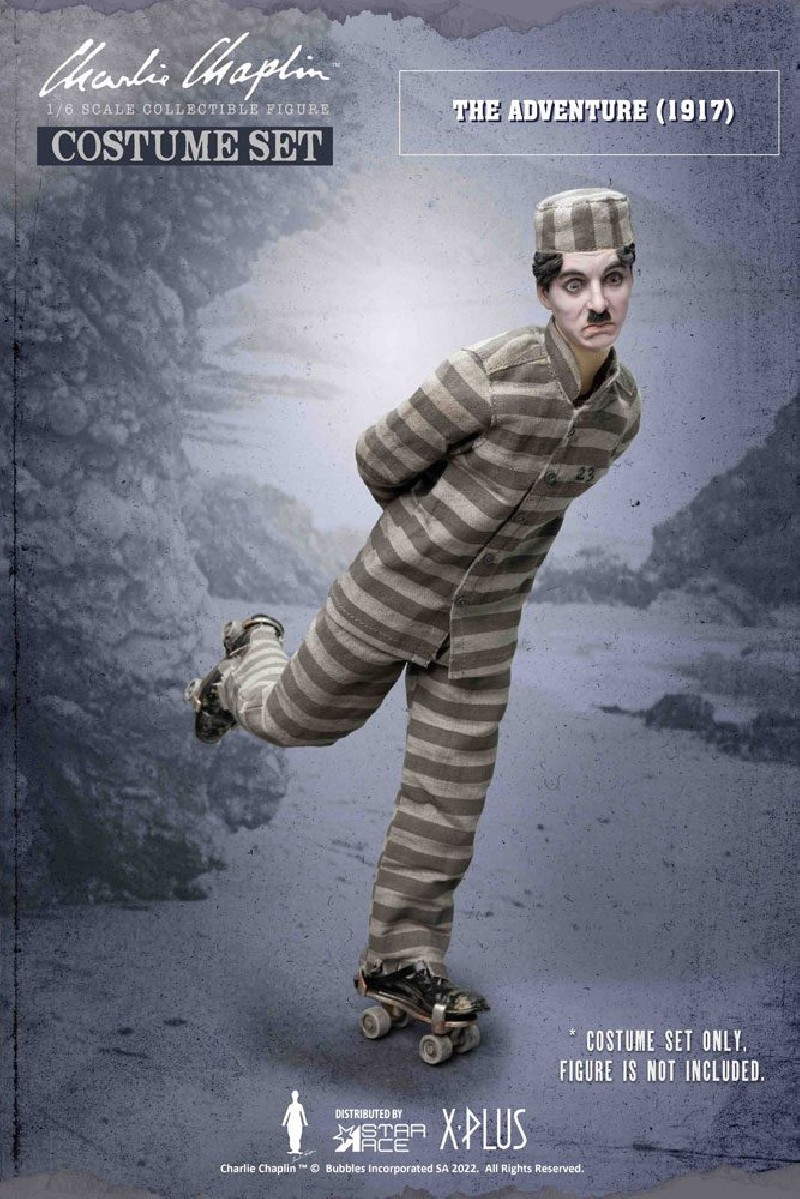 Charlie Chaplin My Favourite Movie pack accessoires 1/6 Costume C (Prisoner)