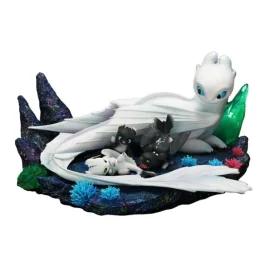 Dragons statuette Light Fury & Night Lights 36 cm