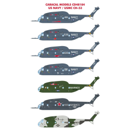 Sikorsky CH-53 Plusieurs options de marquage