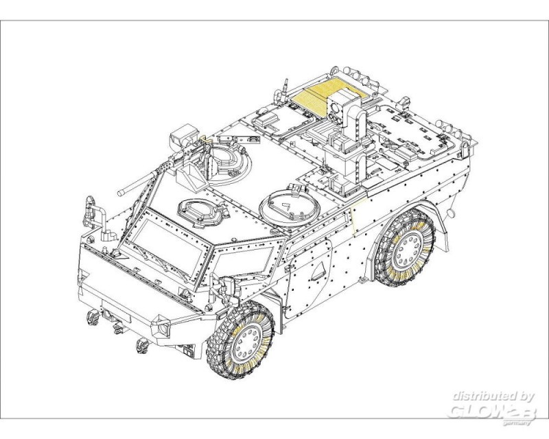 Fennek LGS allemand - Version néerlandaise