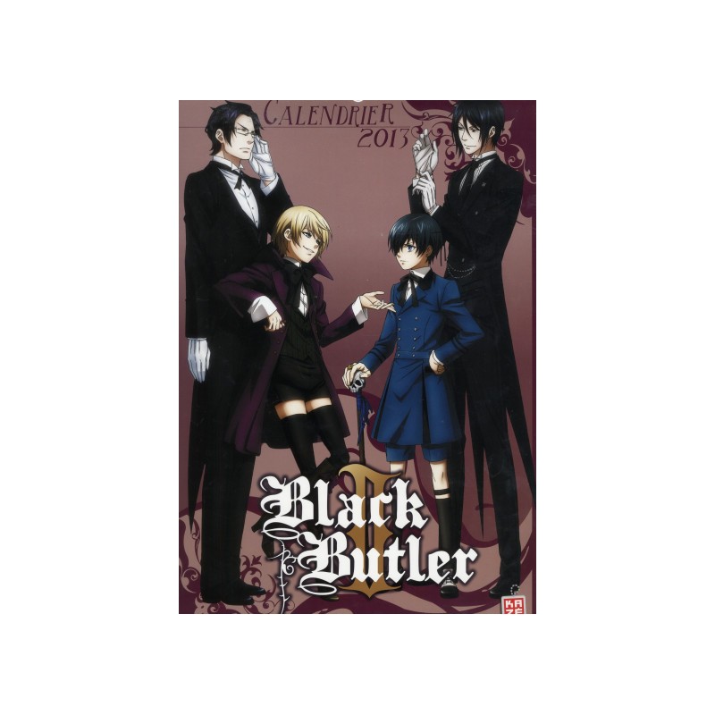 Black Butler Calendrier 2013