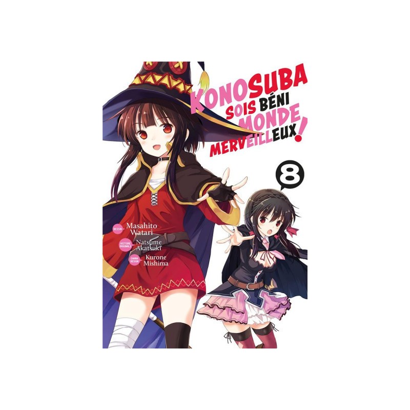 Konosuba - Tome 1 - Livre (Manga) - Meian - Natsume Akatsuki, Masahito  Watari - Livre (manga)