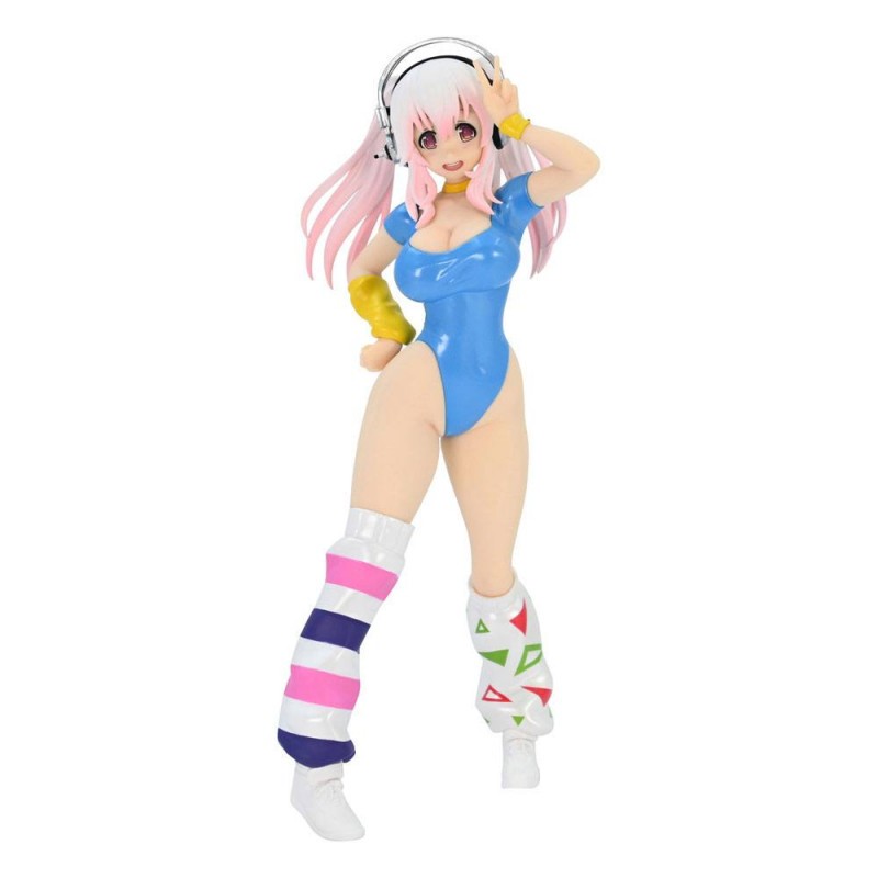 Super Sonico statuette PVC Super Sonico Concept Figure 80's/Another Color/Blue Ver. 18 cm